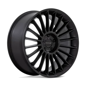 Status Wheels – VENTI – Black – 22″x9.5″ 30mm – All weather Wheels – ST003MX22954930